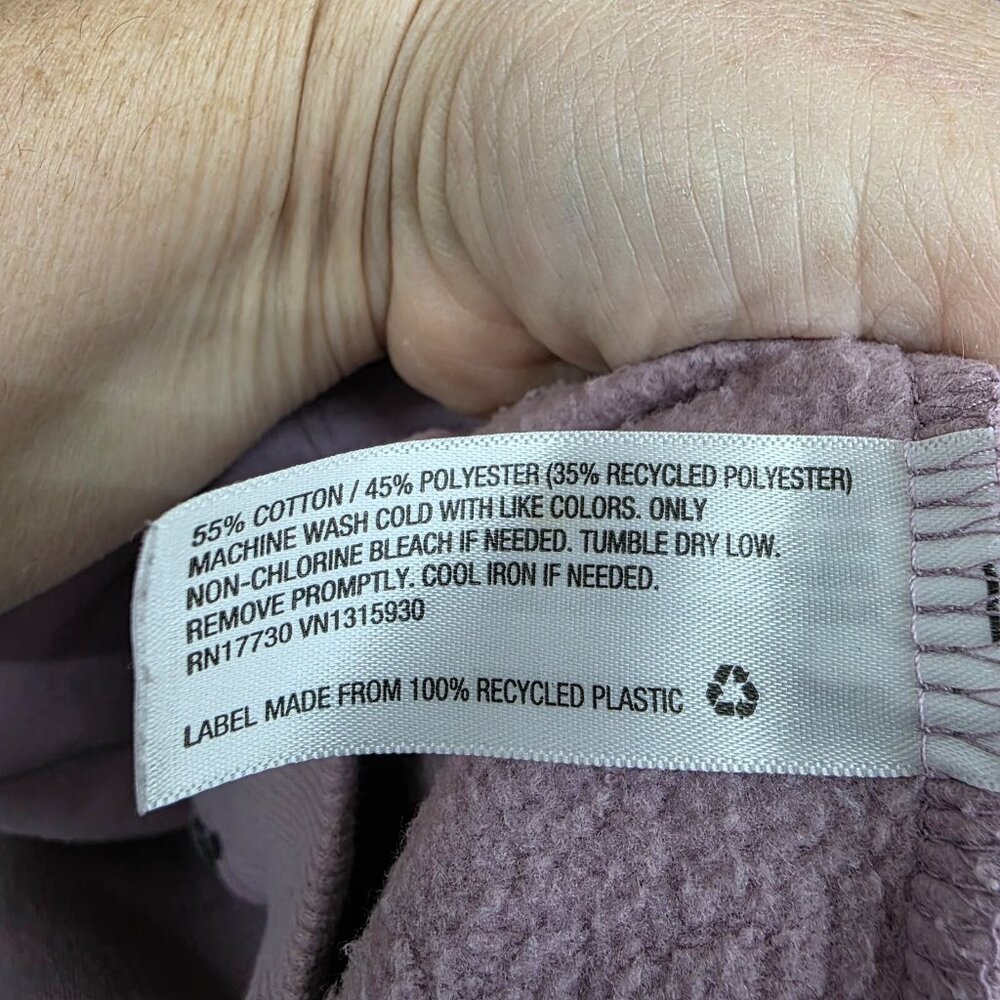 Women's Wild Fable‎ Hoodie Sweatshirt Mauve Butterfly Purple Size XS Pocket - Picture 9 of 13